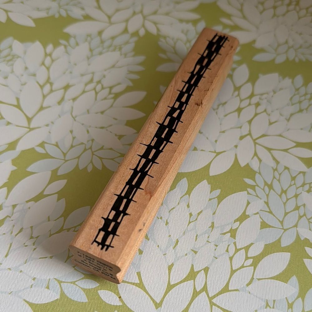 Rubber Stamp by A Stamp in the Hand Abstract Geometric